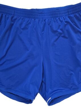 Under Armour Shorts Unisex 2XL Blue Athletic Jersey Lined Pockets 3 Inseam